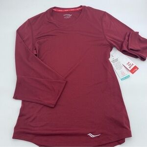 Saucony stop watch long sleeve tee - XS